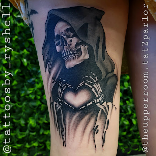 Explore sick tattoo ideas, creative tattoo ideas in Hayesville, available at The Upper Room Tat2 Parlor