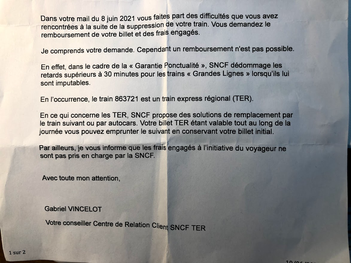 Photo n° 1 de l'avis de cramouel. fait le 05/08/2021 à 12:49