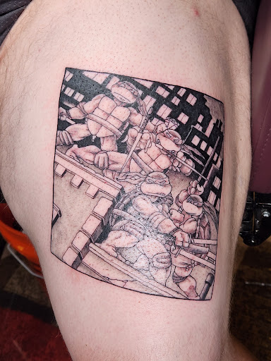 Explore friday the 13th jason tattoo ideas, creative tattoo ideas in Fernley, available at Speakeasy Tattoo Co.