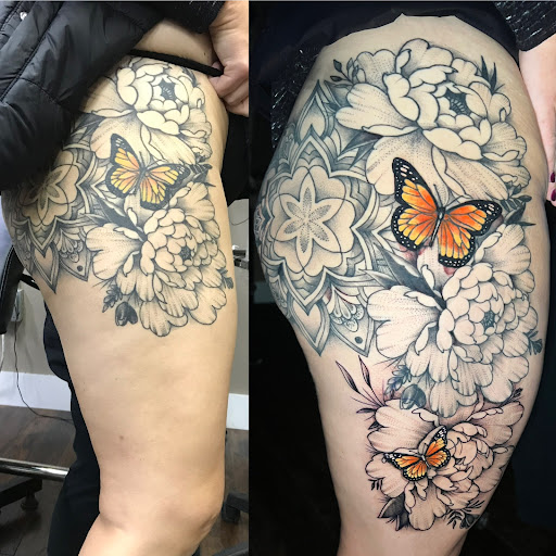 Explore 1995 tattoo ideas, creative tattoo ideas in Roanoke, available at Saint Cecilias Art Studio