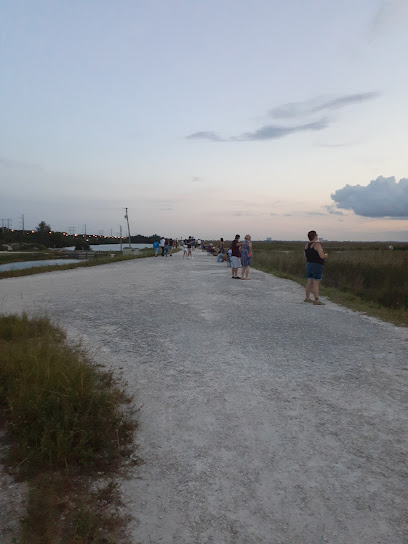 Atlantic Trail Entrance to Conservation Levee Greenway