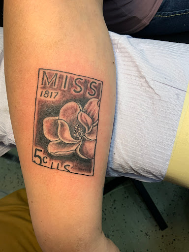 Explore jupiter tattoo ideas, creative tattoo ideas in Hattiesburg, available at Sinful Aart Tattoo