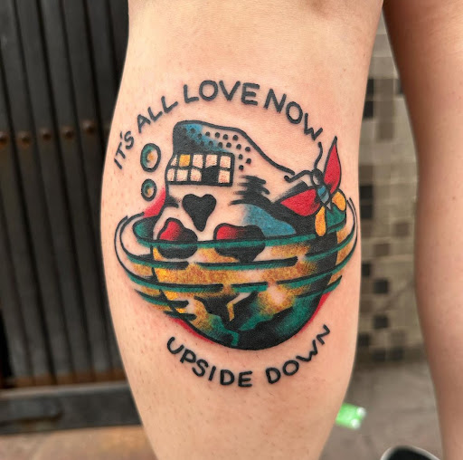 Explore quarter sleeve tattoo ideas for females, creative tattoo ideas in San Diego, available at Tough Love Tattoo San Diego