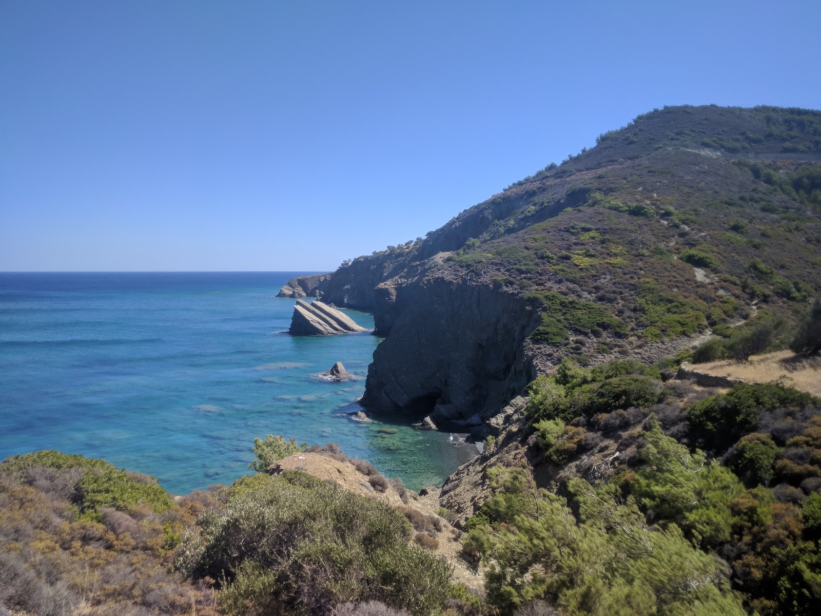 Foto van Papa Minas beach II met turquoise puur water oppervlakte