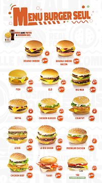 Restaurant de hamburgers G LA DALLE - Ivry sur seine à Ivry-sur-Seine - menu / carte