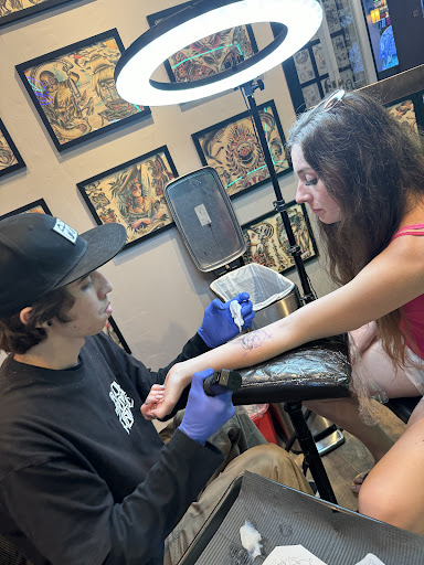 Explore smoky mountain tattoo ideas, creative tattoo ideas in Honolulu, available at Aloha Tattoo Waikiki Hilton Hawaiian Village Rainbow Bazaar