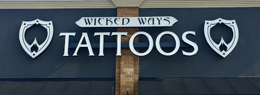Explore military dog tag tattoo ideas, creative tattoo ideas in San Antonio, available at Wicked Ways Tattoos - Babcock
