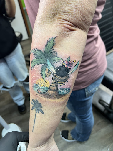 Explore lamb tattoo ideas, creative tattoo ideas in Clermont, available at Ink Ink Tattoos