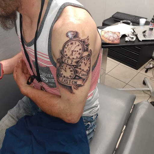 Explore mens quote tattoo ideas, creative tattoo ideas in Bowman, available at iTat Tattoo Studio