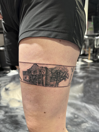 Explore north star tattoo ideas, creative tattoo ideas in Dallas, available at Eden Body Art Studios