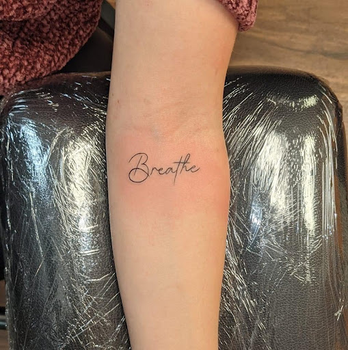 Explore woman face tattoo ideas, creative tattoo ideas in Pineville, available at Epic Ink Studio