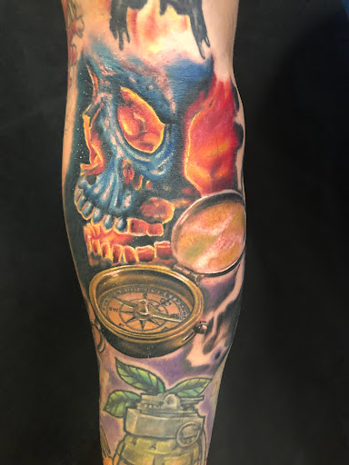 Explore boston celtics tattoo ideas, creative tattoo ideas in Sarasota, available at SEVEN SINS Tattoo Studio