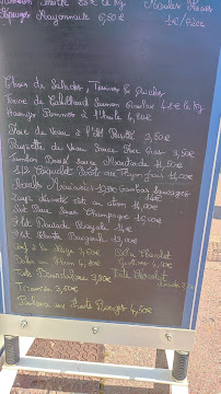 Le Mérou Ardent à Fréjus menu