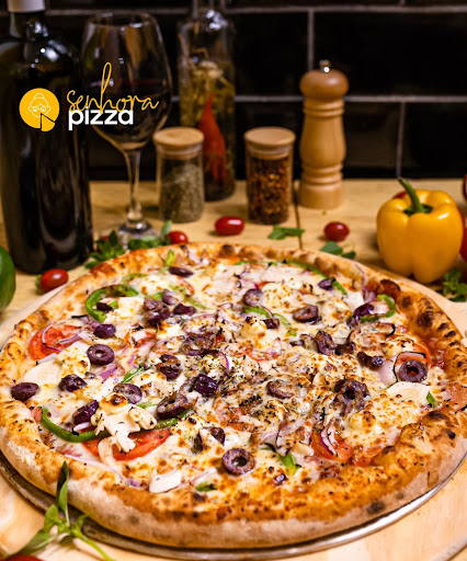 Logo da empresa - Senhora Pizza