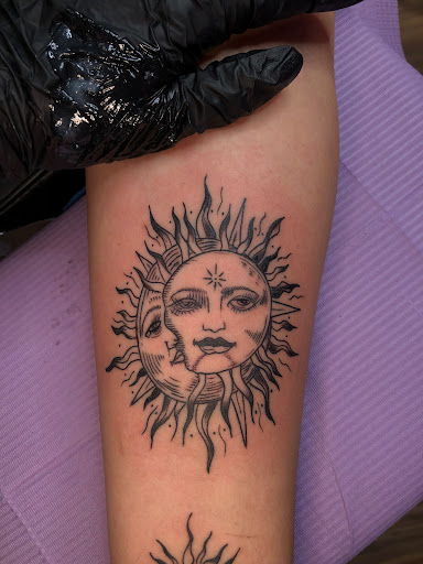 Explore dodgers tattoo ideas, creative tattoo ideas in North Tonawanda, available at Dark Side Ink Tattoo Studio