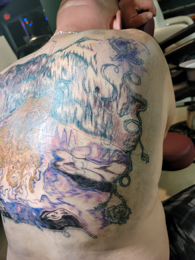 Explore cute dog tattoos ideas, creative tattoo ideas in Largo, available at Inside Ink Tattoo Studio