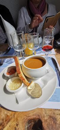 Soupe de tomate du Restaurant français Le Cayenne à Marennes - n°5