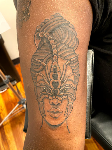 Explore south dakota tattoo ideas, creative tattoo ideas in Towson, available at Rose & Dagger Art Studio