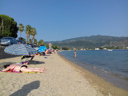 Foto von Maounis beach mit lange bucht