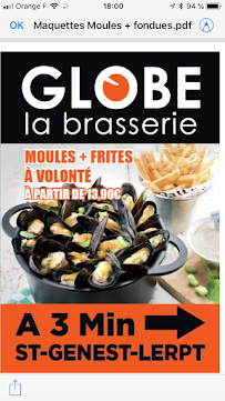 Frite du Restaurant Globe La Brasserie à Saint-Genest-Lerpt - n°15