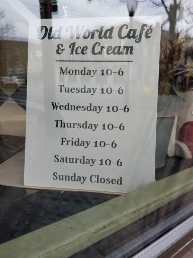 Restaurant «Old World Cafe & Ice Cream», reviews and photos, 1 W Market St, Corning, NY 14830, USA