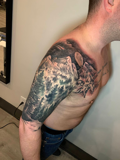 Explore ekg tattoo ideas, creative tattoo ideas in Norcross, available at JP Alfonso Studios