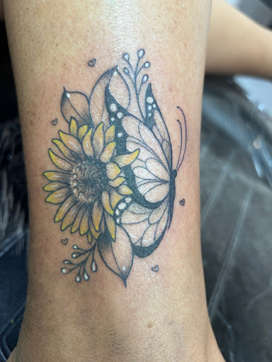 Explore texas flag tattoo ideas, creative tattoo ideas in Weatherford, available at 1ST REVELATION TATTOO