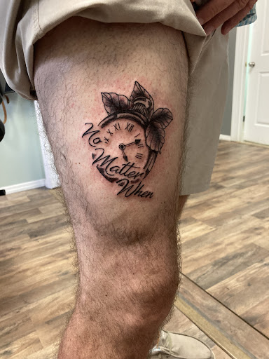 Explore nf tattoos ideas, creative tattoo ideas in Seymour, available at 3 Sevens Tattoo