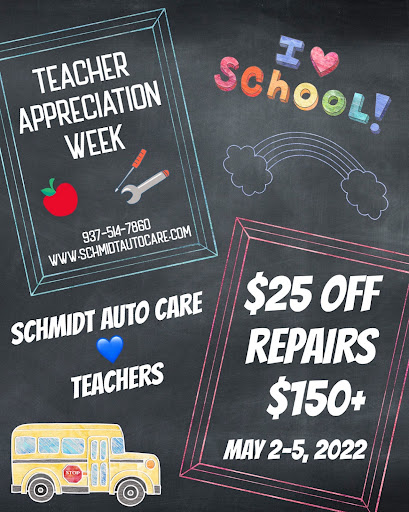 Auto Repair Shop «Schmidt Auto Care», reviews and photos, 817 W Central Ave, Springboro, OH 45066, USA