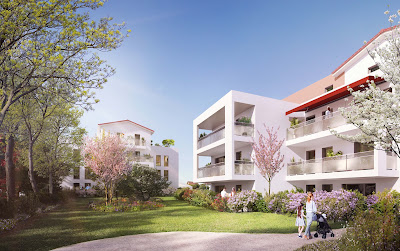 Programme immobilier neuf Bourg-en-Bresse - Linéa Construction Immobilière - Le clos des poètes à Bourg-en-Bresse