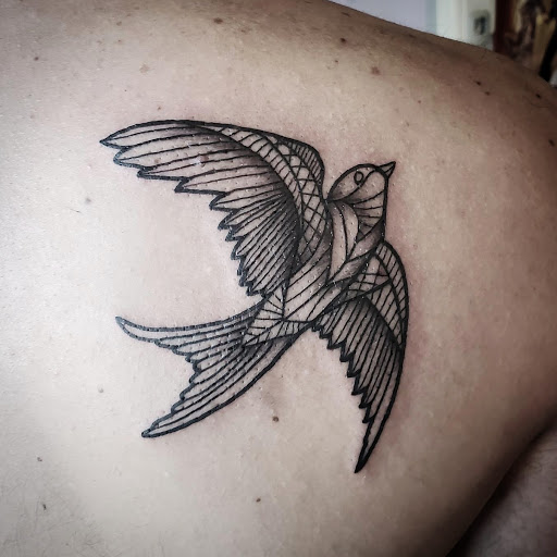 Explore liberty bell tattoo ideas, creative tattoo ideas in Miami, available at Green Machine Tattoos & Body Piercing