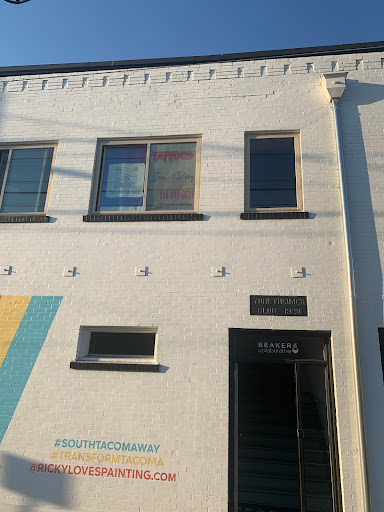 Explore leg flower tattoo ideas, creative tattoo ideas in Puyallup, available at JoelRiosTattoos LLC