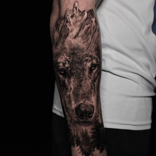 Explore half sleeve tattoo ideas, creative tattoo ideas in Addison, available at Cat Tattoo