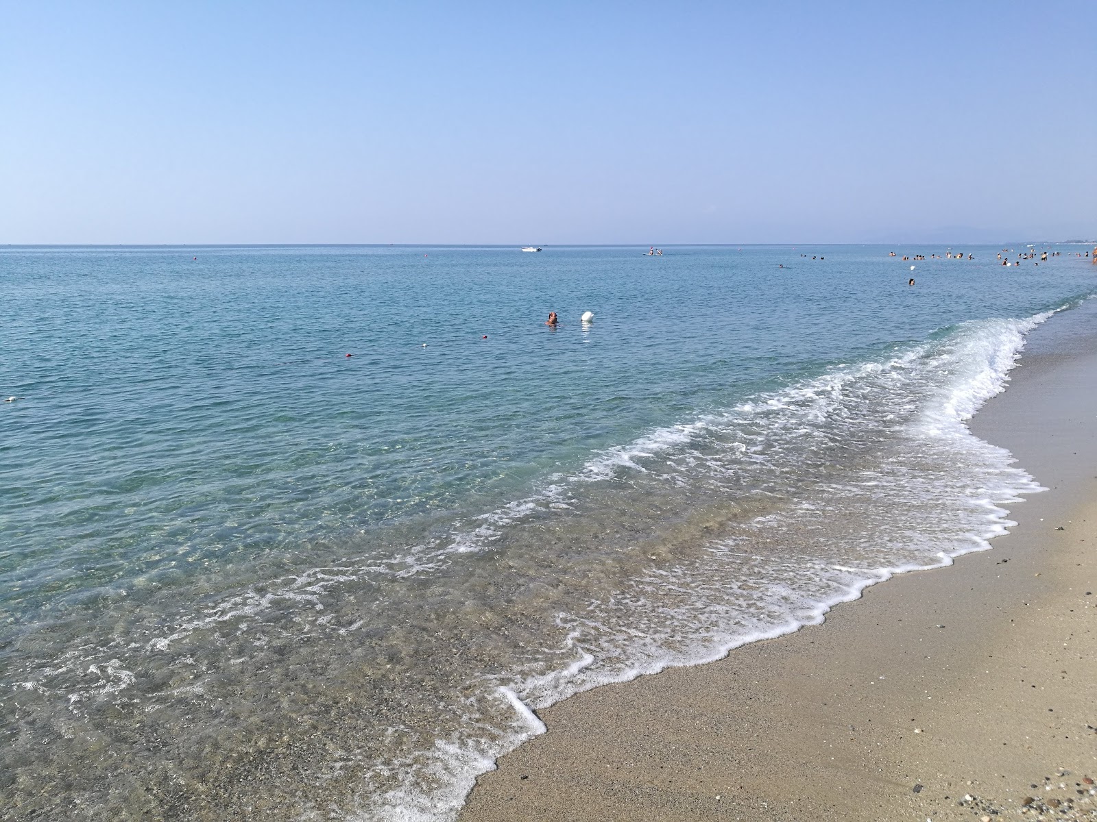 Foto van Strand van Villaggio Carrao strandresortgebied