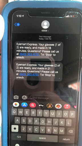 Eye Care Center «Eyemart express», reviews and photos, 1370 S Commons Dr #102, Myrtle Beach, SC 29588, USA