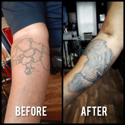 Explore bleeding heart tattoo ideas, creative tattoo ideas in Bronx, available at Brass Knuckles Ink Tattoo Studio