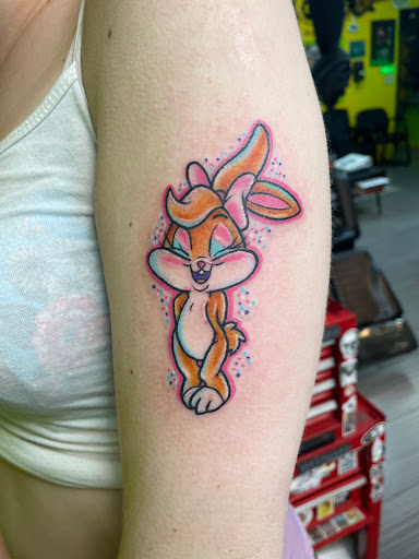 Explore johnny cash tattoo ideas, creative tattoo ideas in Chicago, available at Mind Crusher Tattoo