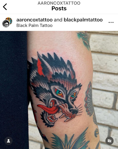 Explore tattoos ideas for men cross, creative tattoo ideas in Orange, available at Black Palm Tattoo