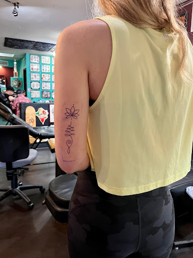 Explore small gemini tattoo ideas, creative tattoo ideas in San Diego, available at Sideshow Tattoo and Piercing