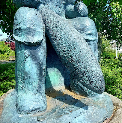 Japanese Fisherman Commemorative Statue