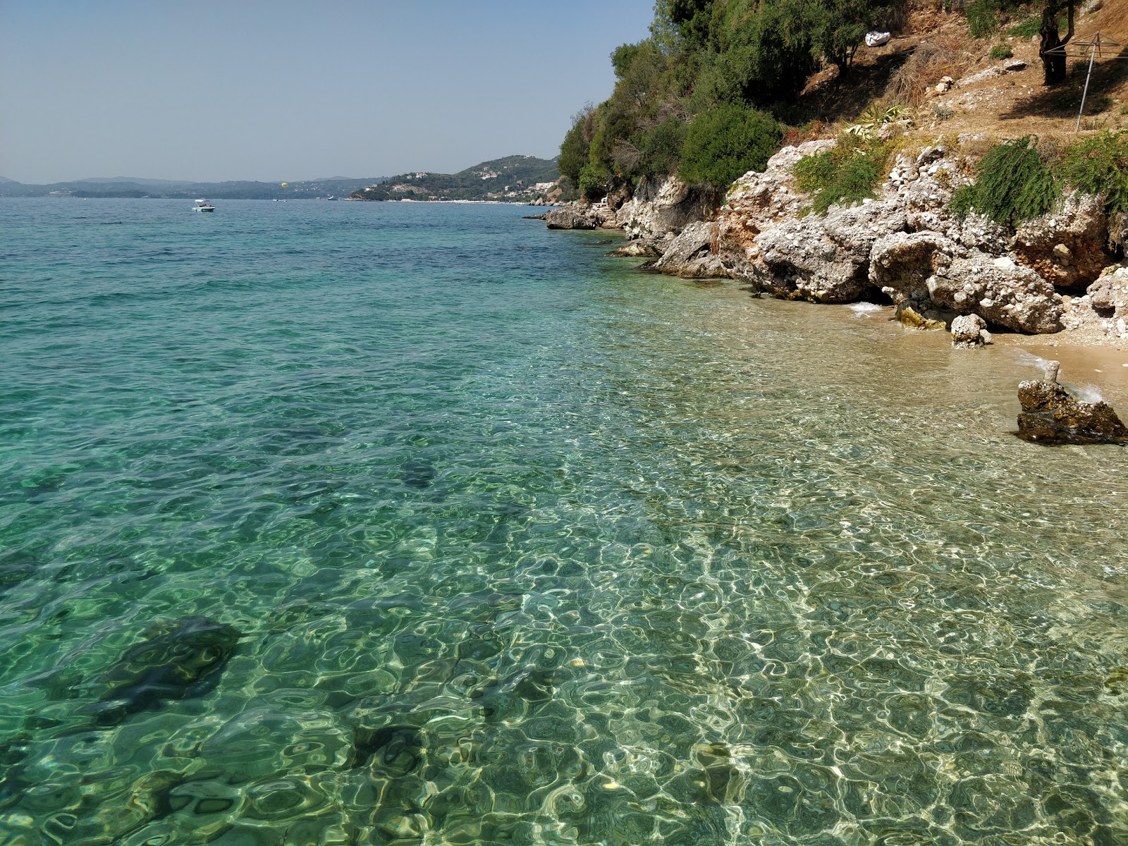 Foto van Mparmpati beach met hoog niveau van netheid