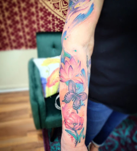 Explore fire force tattoo ideas, creative tattoo ideas in Kenosha, available at Kenosha Tattoo Company