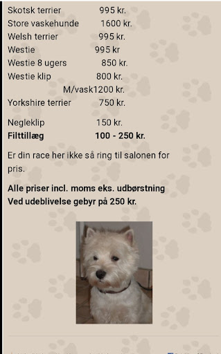 Agedrup Hundesalon in Agedrup, Syddanmark