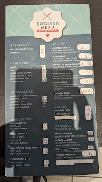 Menu / carte de L'Occitan à Lourdes