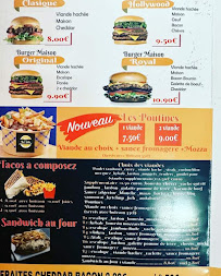Le 216 à Arcis-sur-Aube menu