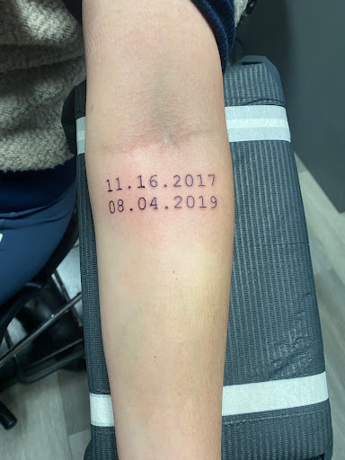 Explore grandbaby tattoos ideas, creative tattoo ideas in Peoria, available at Modern Ink Tattoo