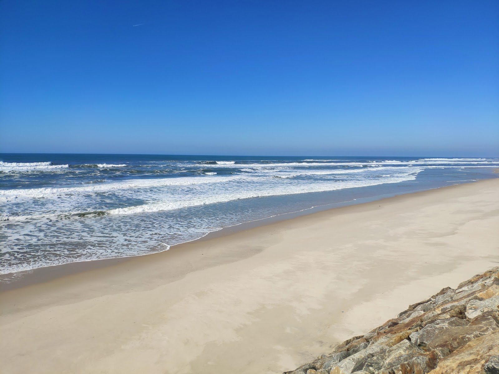 Foto von Praia da Vagueira mit langer gerader strand