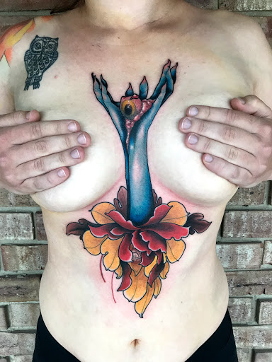 Explore forearm christian tattoo ideas, creative tattoo ideas in Tallmadge, available at Killjoy tattoo