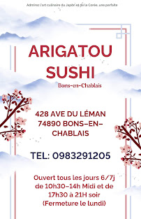 Photos du propriétaire du Restaurant japonais ARIGATOU Traiteur Japonais & asiatiques à Bons-en-Chablais - n°7