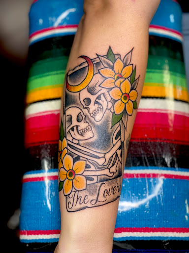 Explore ghost cat tattoo ideas, creative tattoo ideas in Modesto, available at Inkwell Tattoo